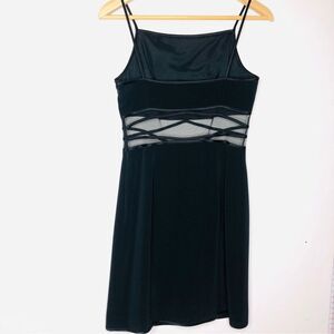 Cache Sleeveless Black Dress, 4